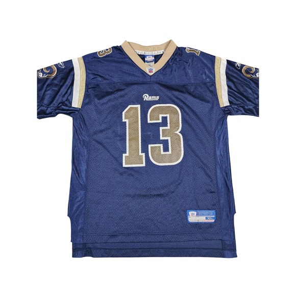 Reebok Other - Vintage Reebok St Louis Rams Kurt Warner 13 Jersey Youth XL 18-20 NFL Y2K Navy